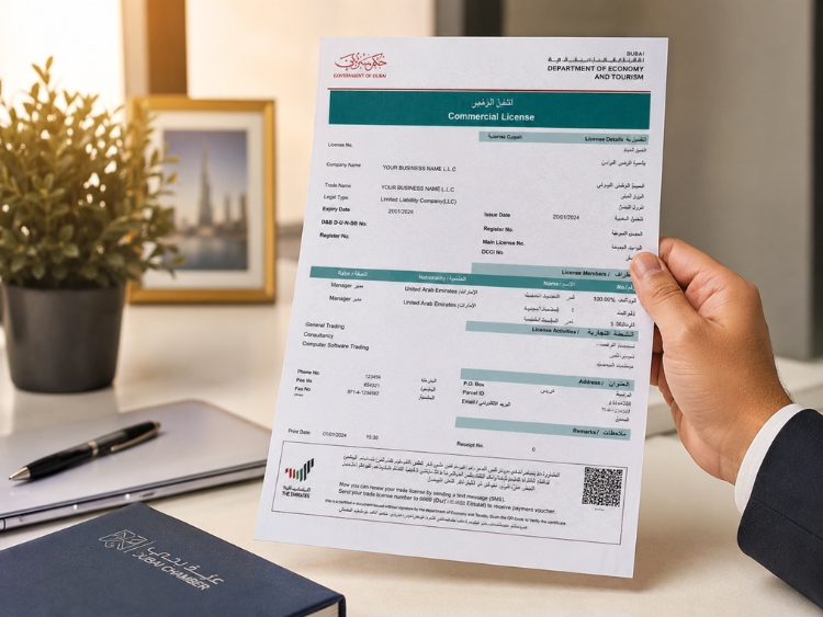 UAE business licensing services — trade license application and renewal in Dubai Modest Consulting Services